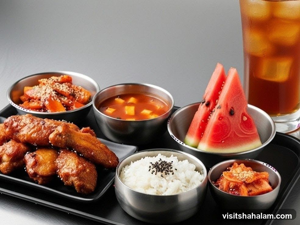 Korean Fried Chicken Meal