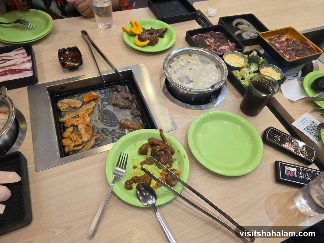 Grill and Hot Pot Meal