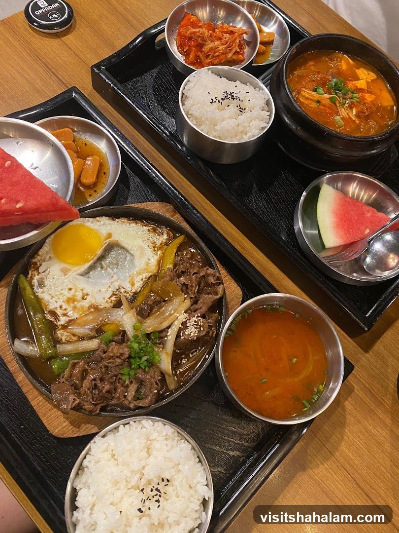 Korean Food Platter