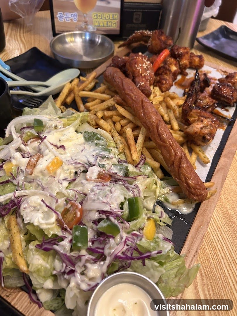 Fried Chicken and Fries Platter