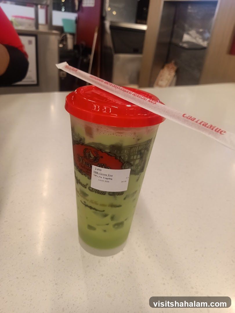 Milk Green Tea