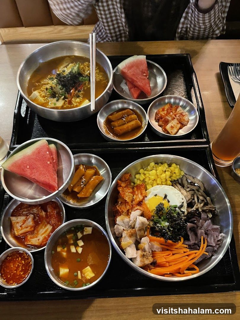 Korean Food Platter