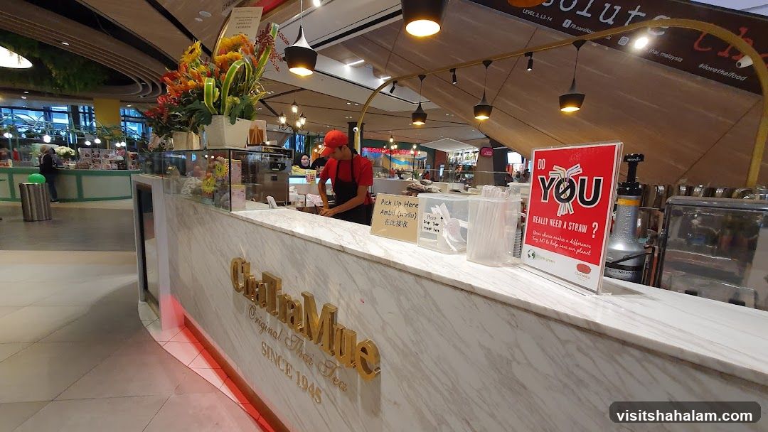 Thai Tea Shop Counter