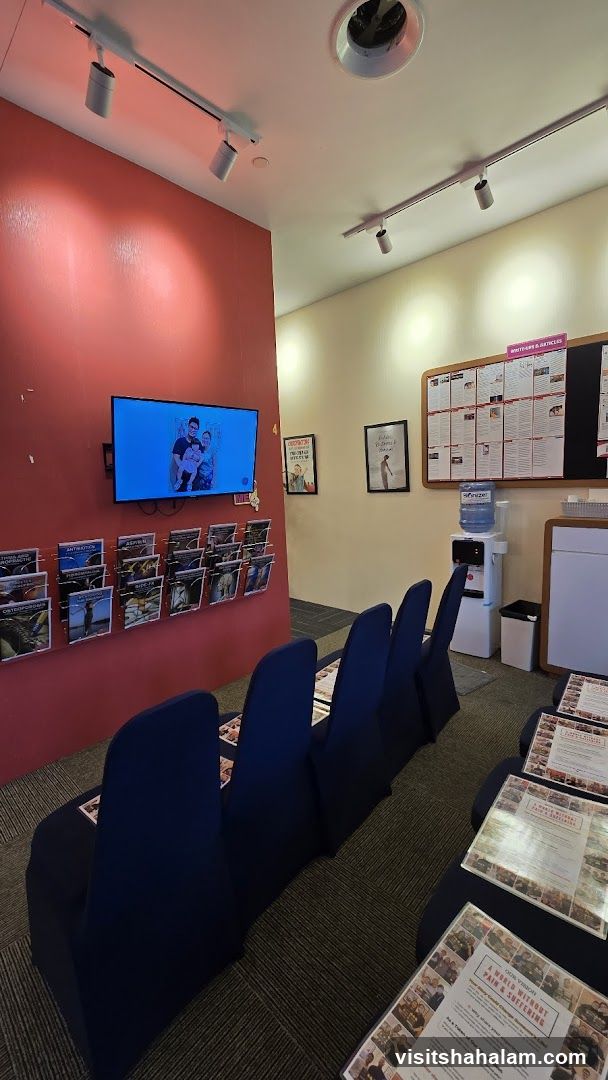 Waiting Area with Information Displays