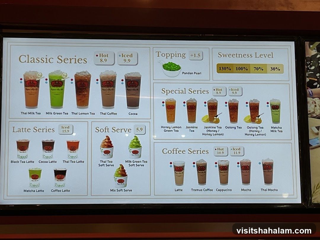 Beverage Menu