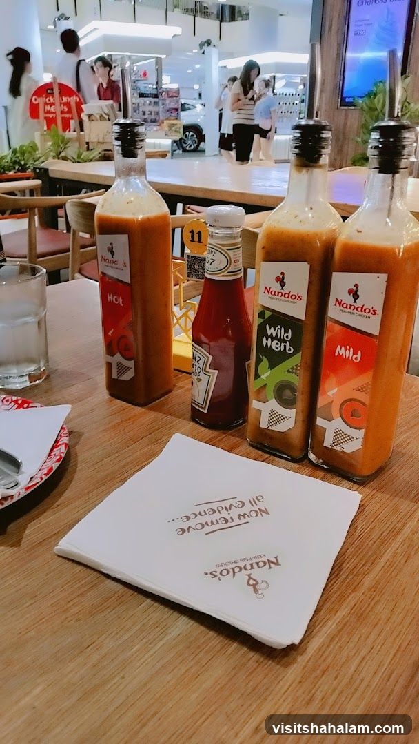 Nando's Condiments