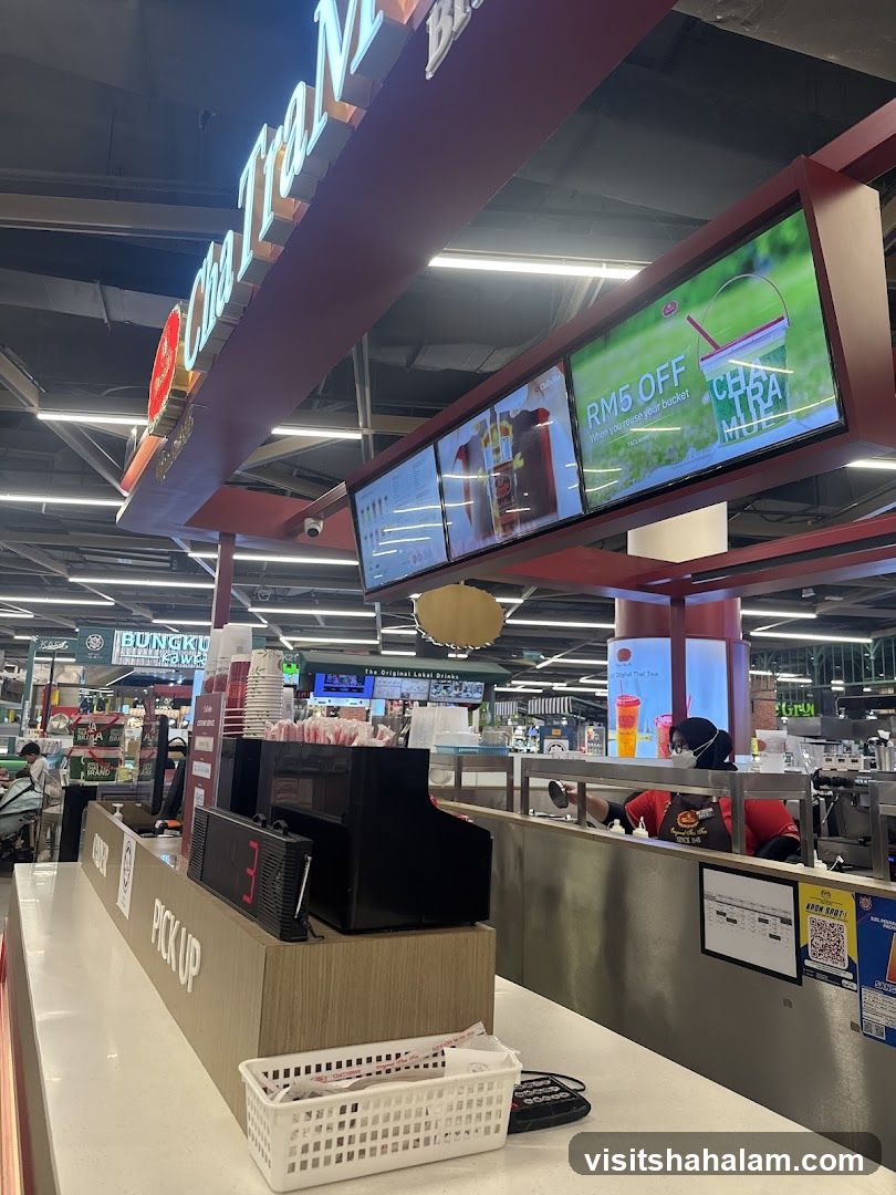 Beverage Stall Counter