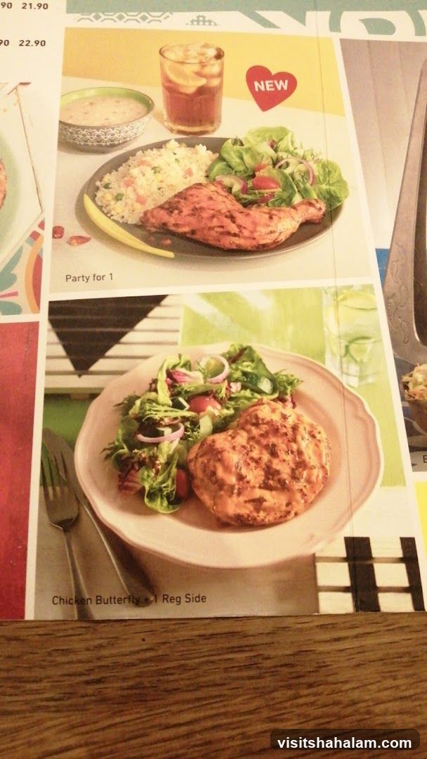 Menu Items