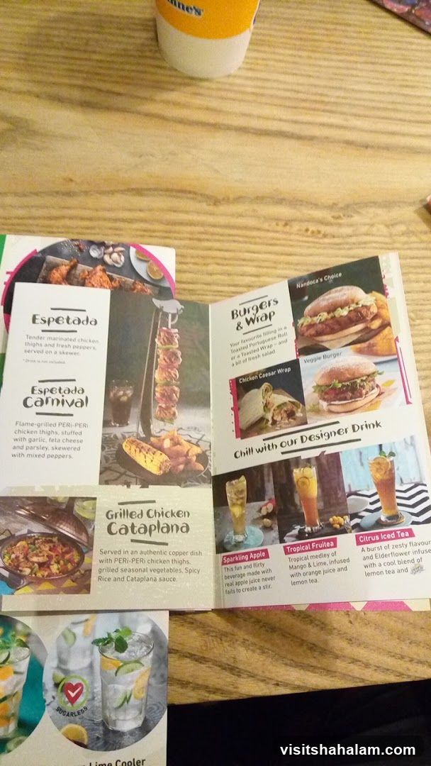 Nando's Menu