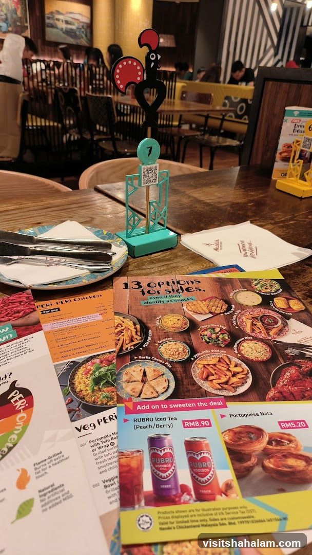 Nando's Menu