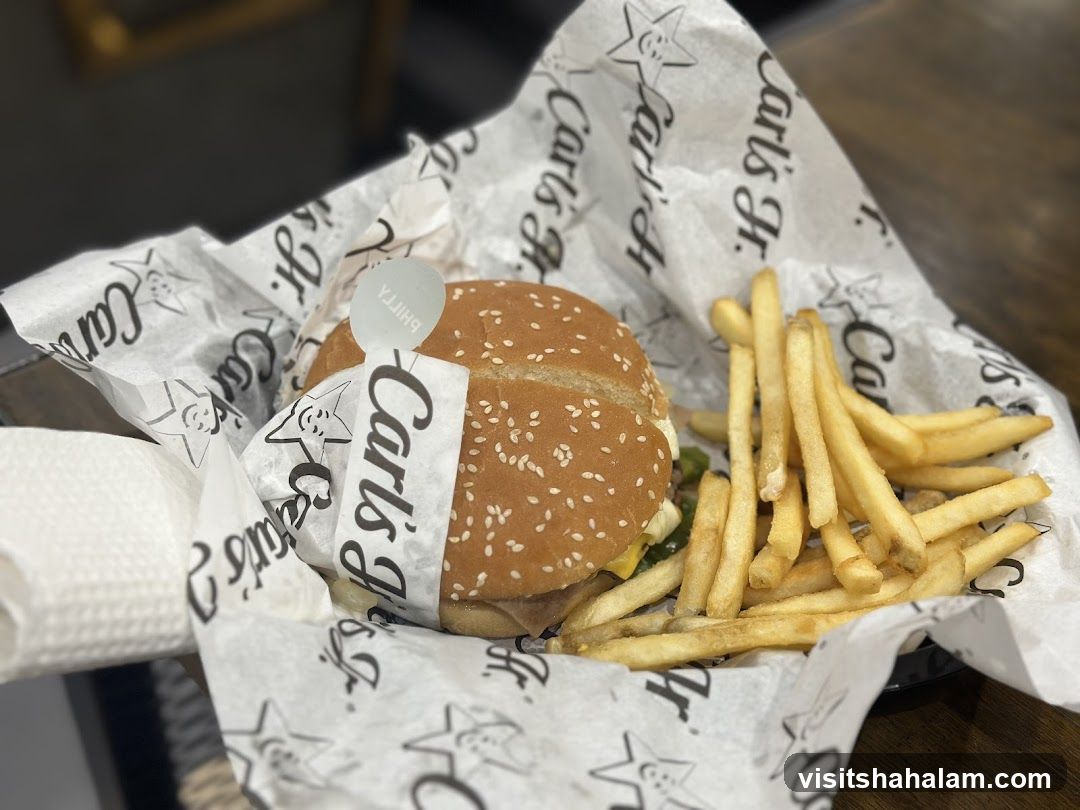 Burger and Fries