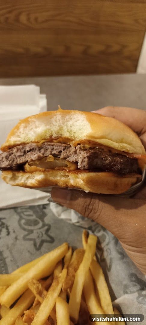 Burger and Fries