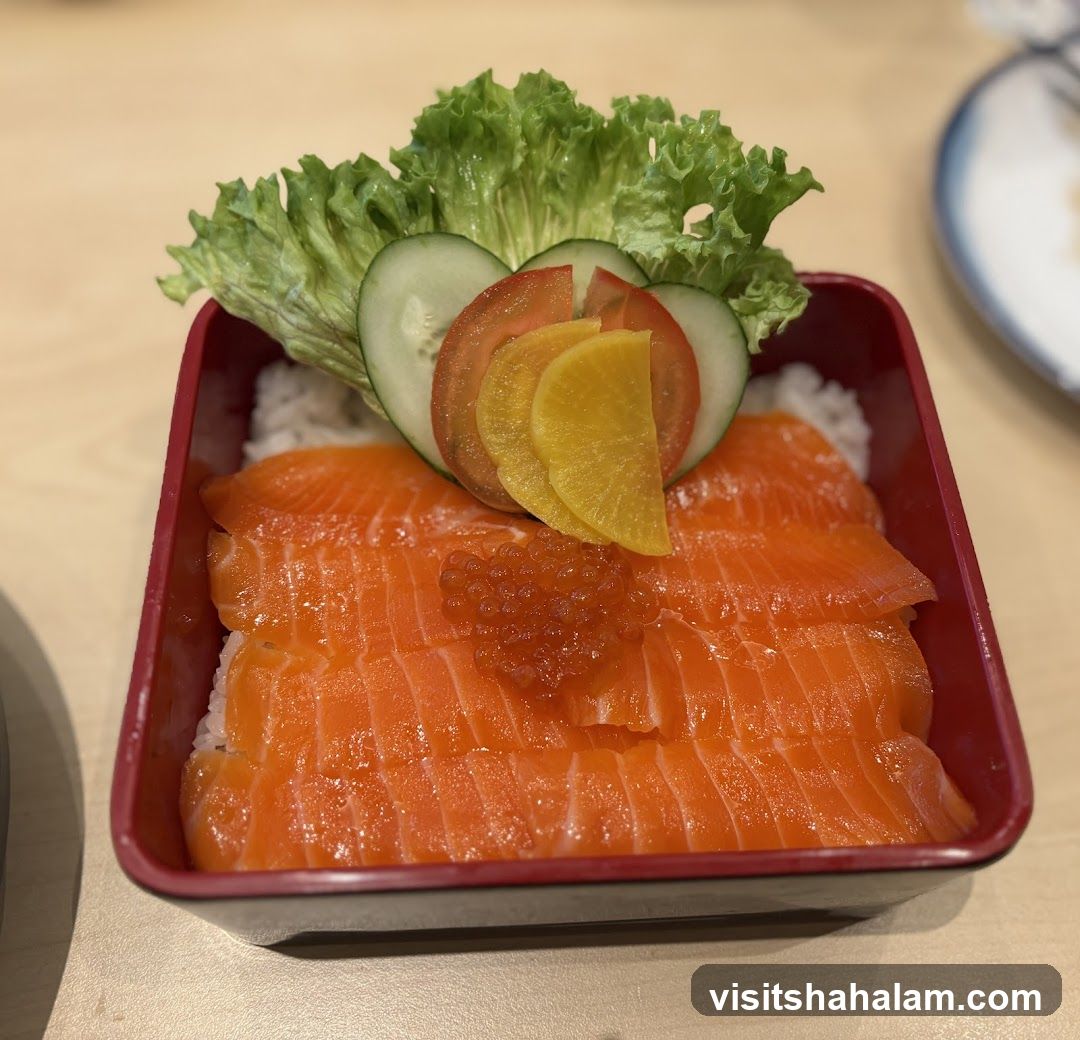 Salmon Donburi