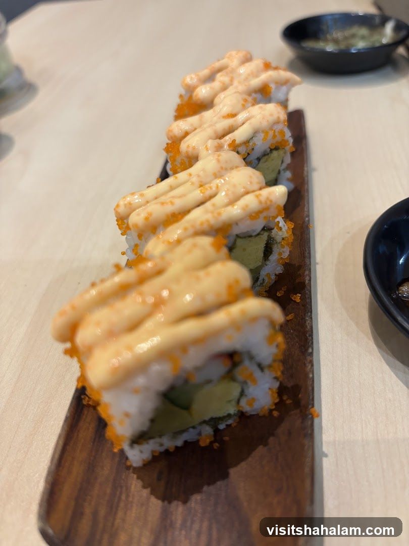Spicy Mayo Sushi Rolls