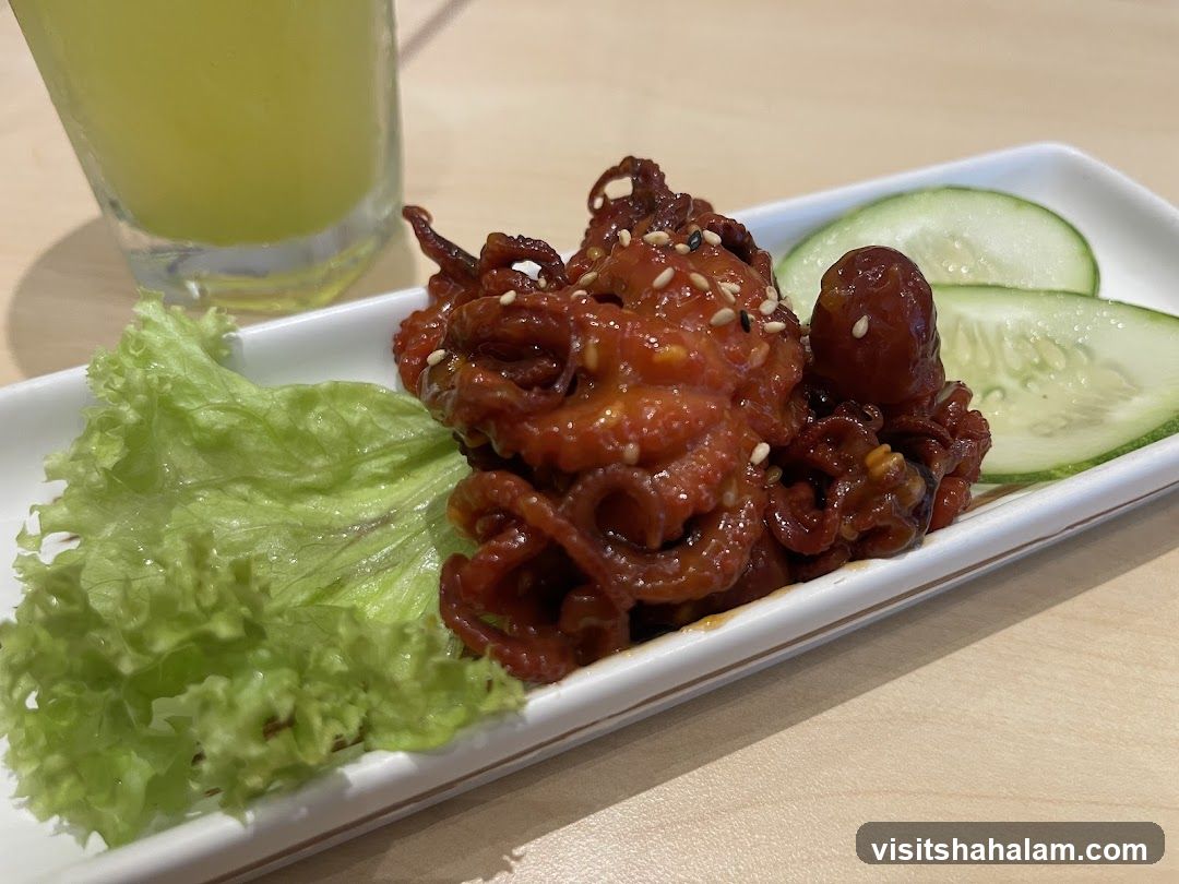 Braised Baby Octopus