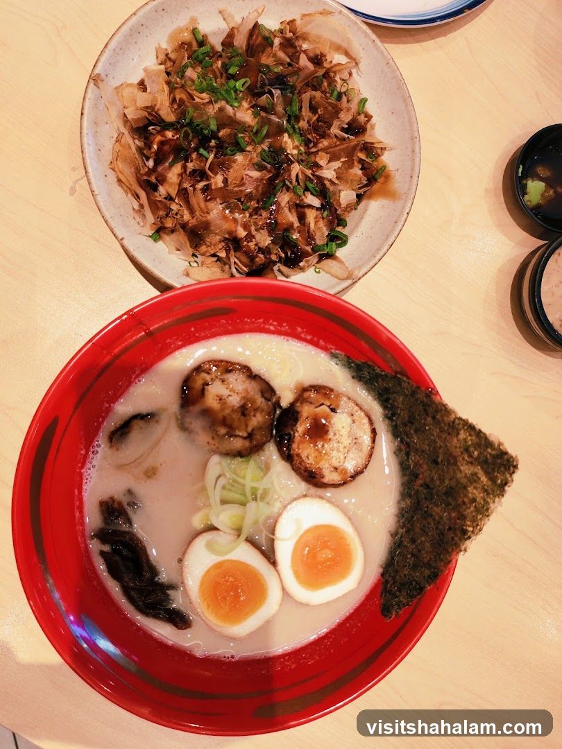 Ramen and Appetizer