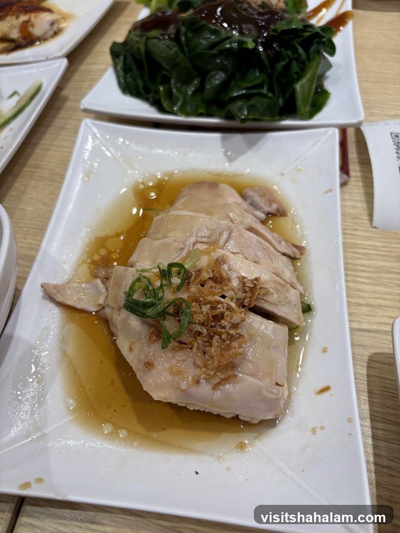 Hainanese Chicken Dish
