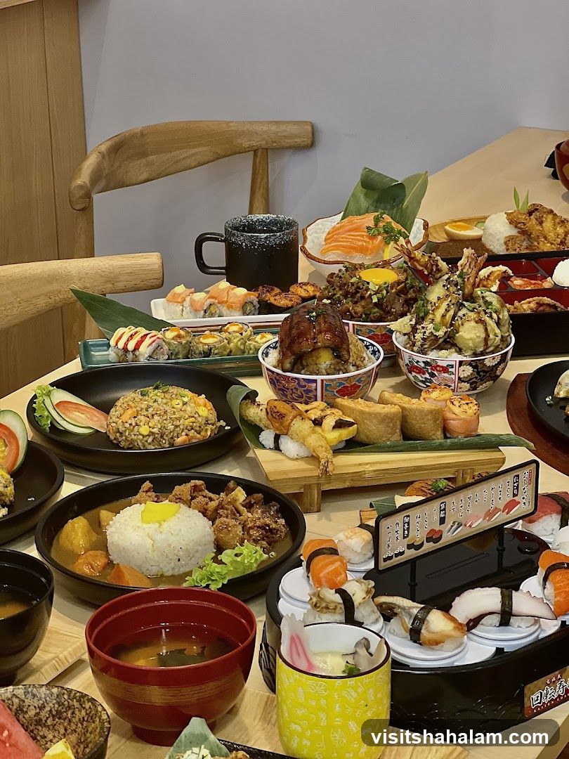 Japanese Food Spread