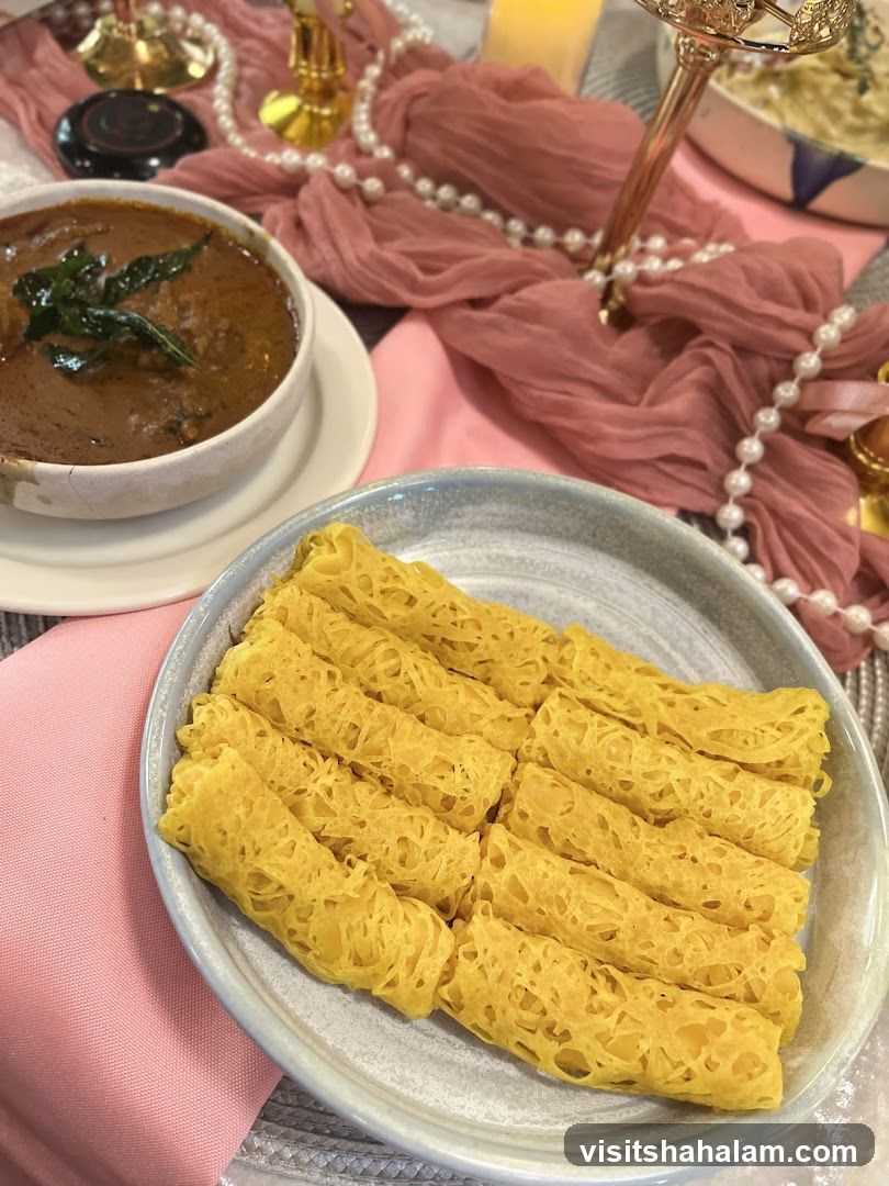 Curry and Roti Jala