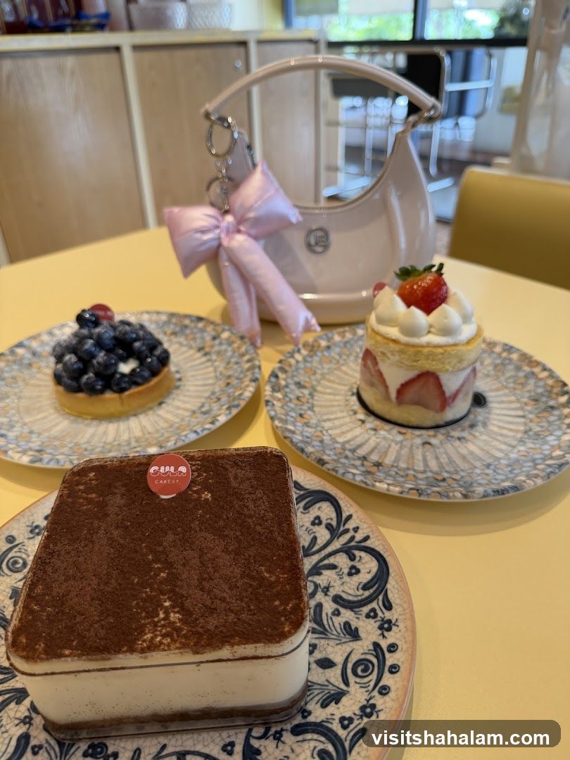 Desserts and Handbag