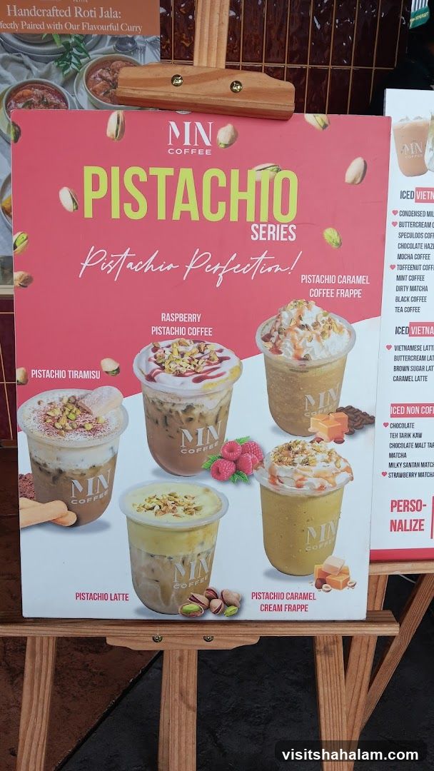 MN Coffee Pistachio Series Menu