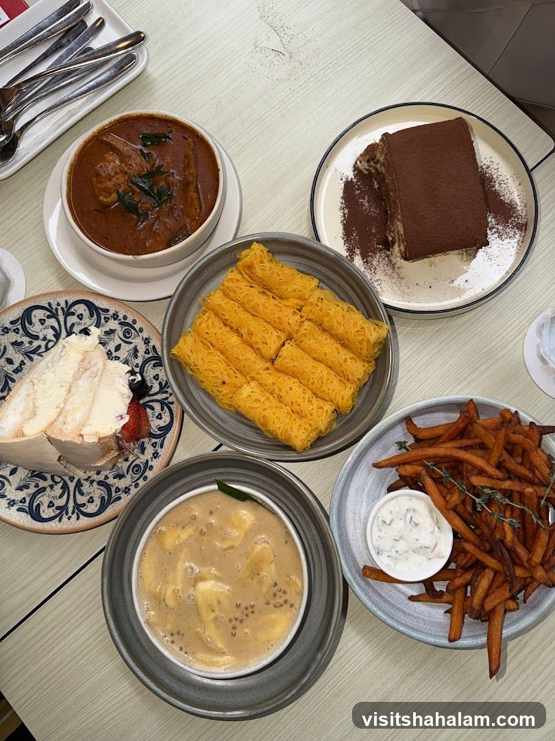 Assortment of Dishes