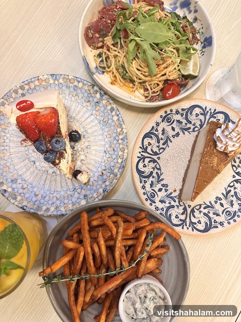 Assortment of Dishes