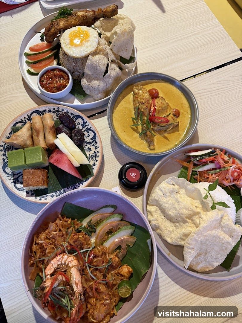 Malaysian Food Platter