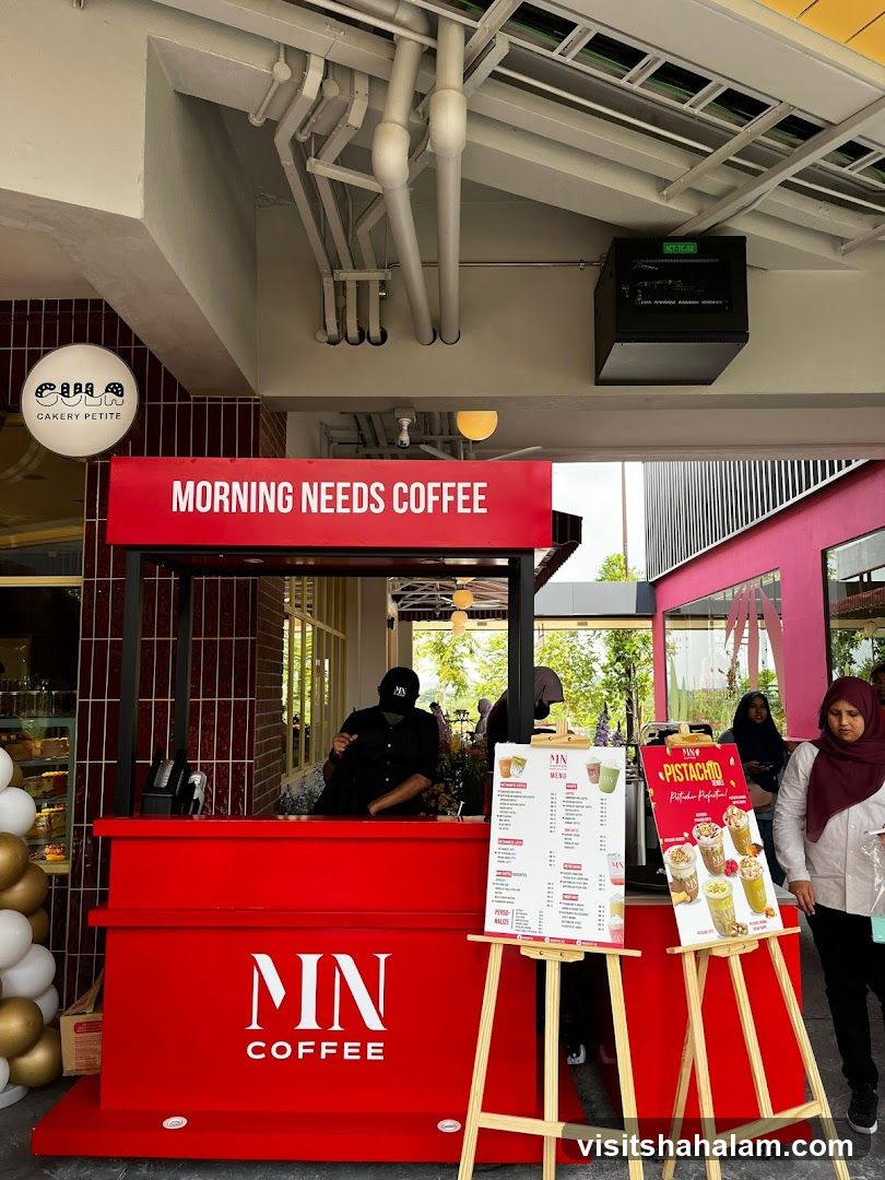 Coffee Stand with Menu