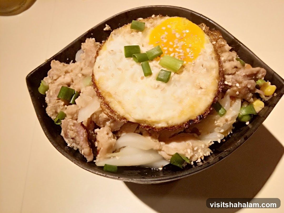 Rice Bowl with Fried Egg