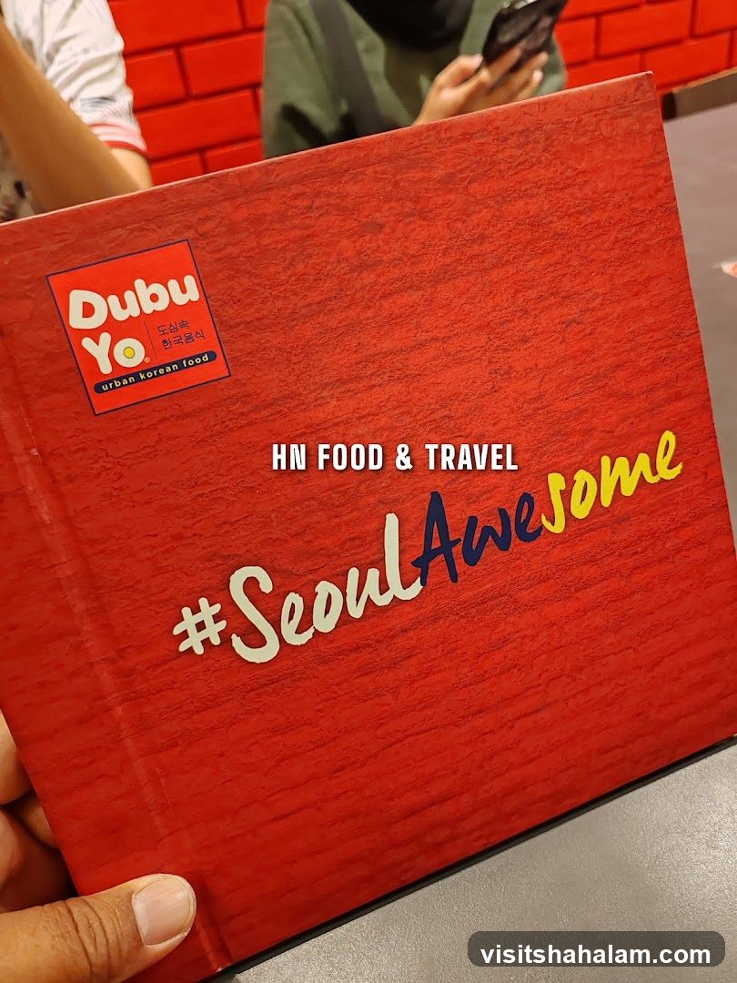 Dubu Yo Menu