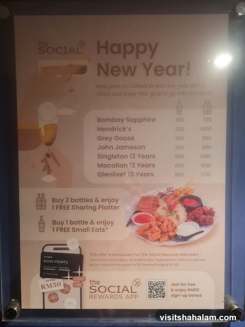 Happy New Year Bottle Promotion