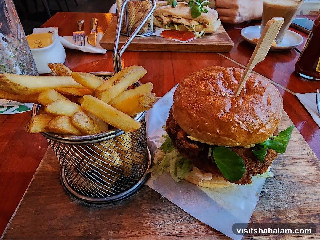 Burger and Fries