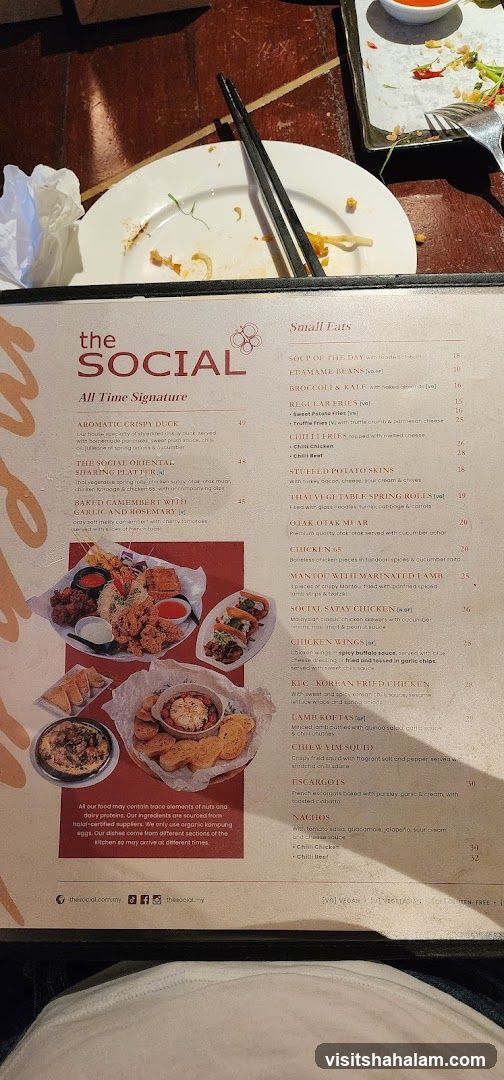 The Social Menu