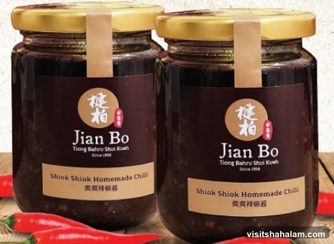 Jian Bo Shiok Shiok Homemade Chilli