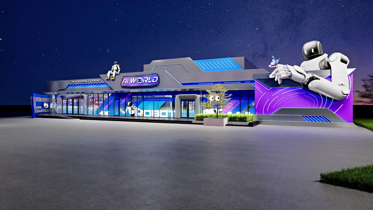 AI World Experience Centre at i-City Shah Alam, one of three free attractions for LRT3 riders
