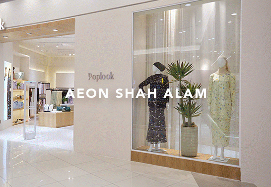POPLOOK store location map at AEON MALL Shah Alam Lot F33 Level 1